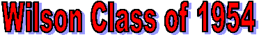 Wilson Class of 1962