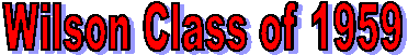 Wilson Class of 1962
