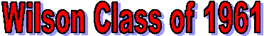 Wilson Class of 1962