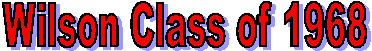 Wilson Class of 1962